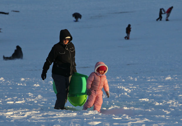 Snow storm means snow days at Art Hill